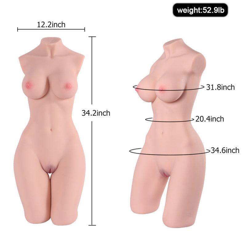 Erica sex torso doll